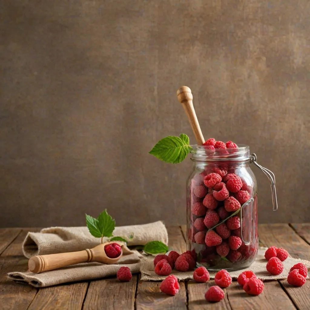 Jak zrobić domowy sok z malin?