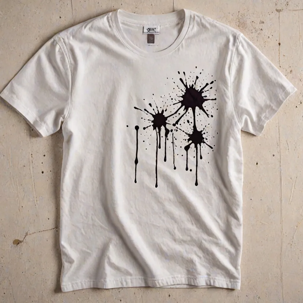 jak usunąć plamy z tuszu z ubrania